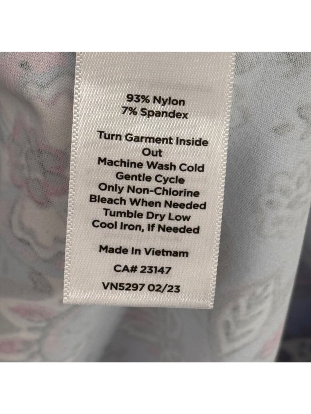Talbots Effortless Jersey knit Tie Waist Midi Dress Seaside Paisley size large - Picture 3 of 13